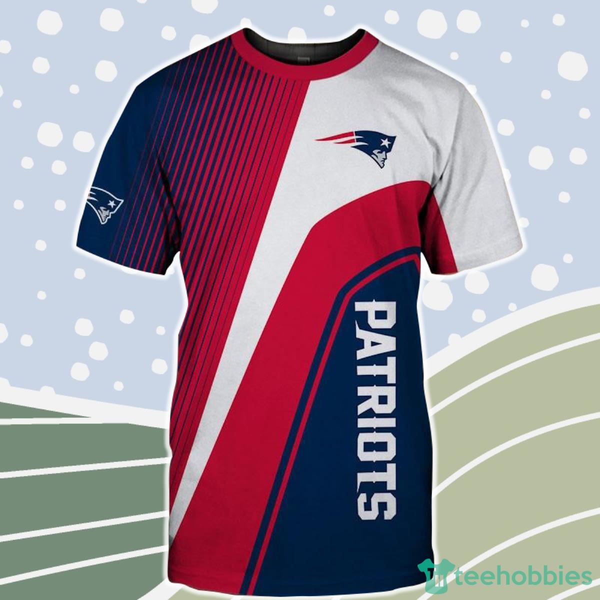 NFL New England Patriots 3D Shirt For Men And Women Product Photo 1