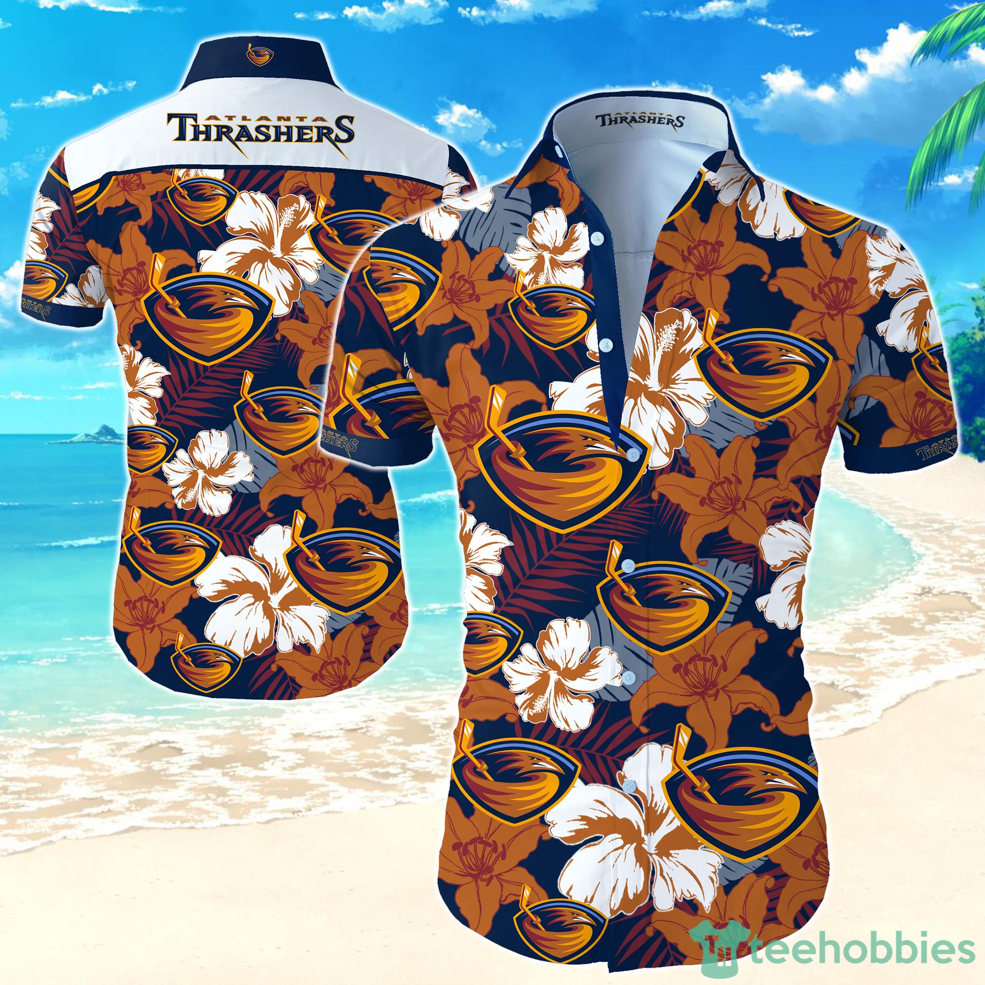 NHL Atlanta Thrashers Hawaiian Shirt For Men And Women Product Photo 1