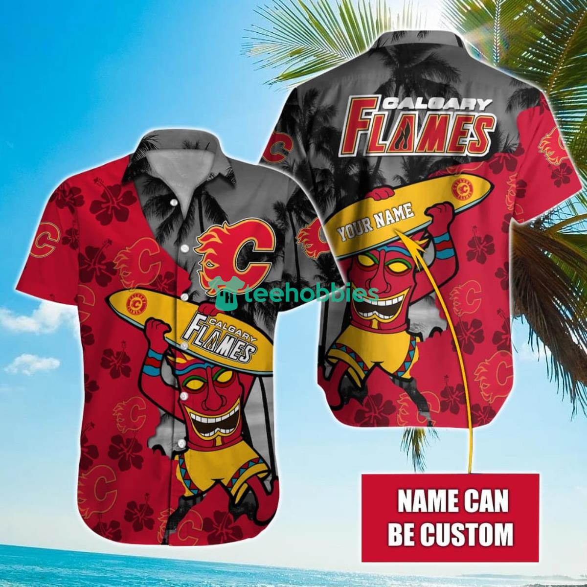 Calgary Flames NHL Hawaiian Shirt Special Gift For Fans