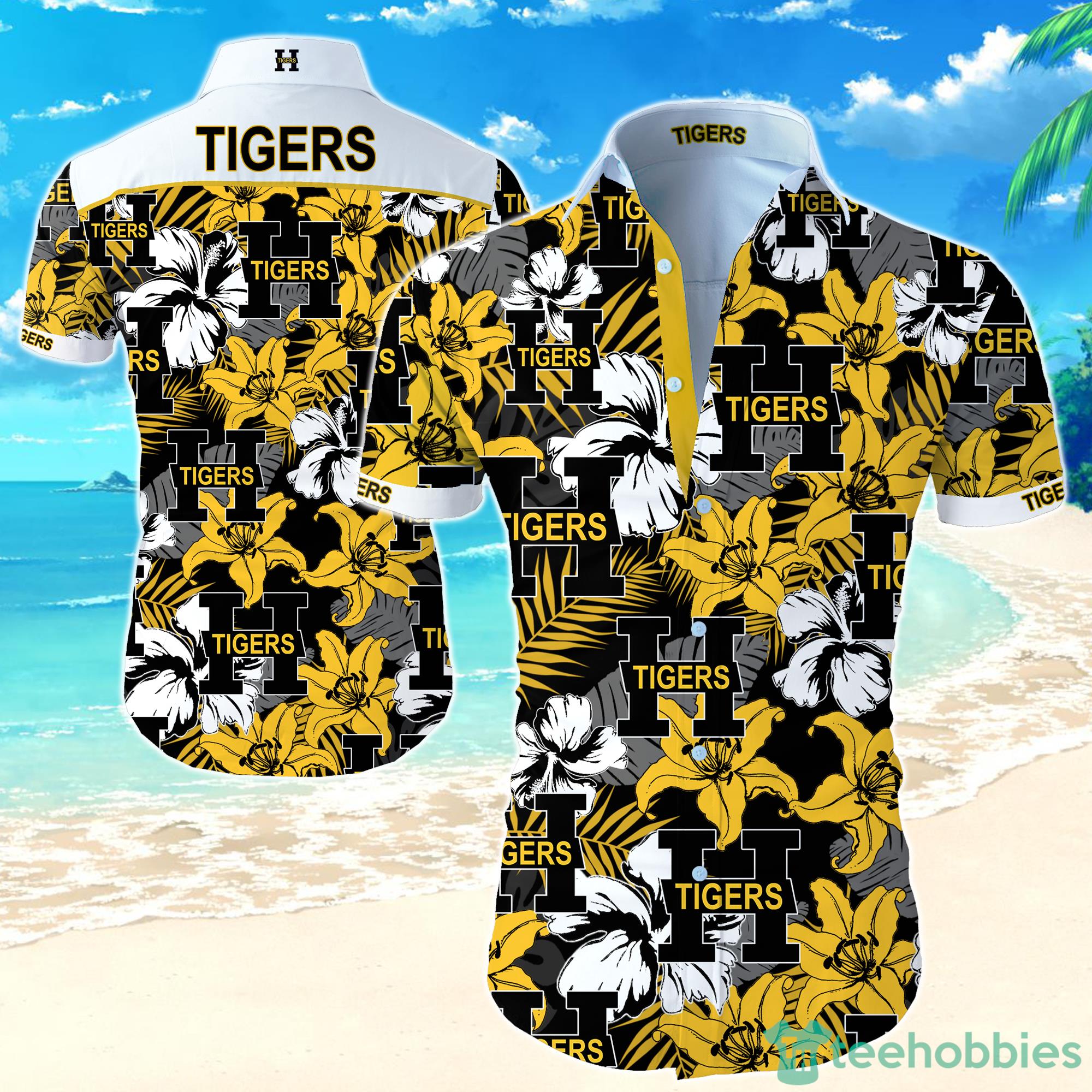 NHL Hamilton Tigers Hawaiian Shirt For Men And Women Product Photo 1
