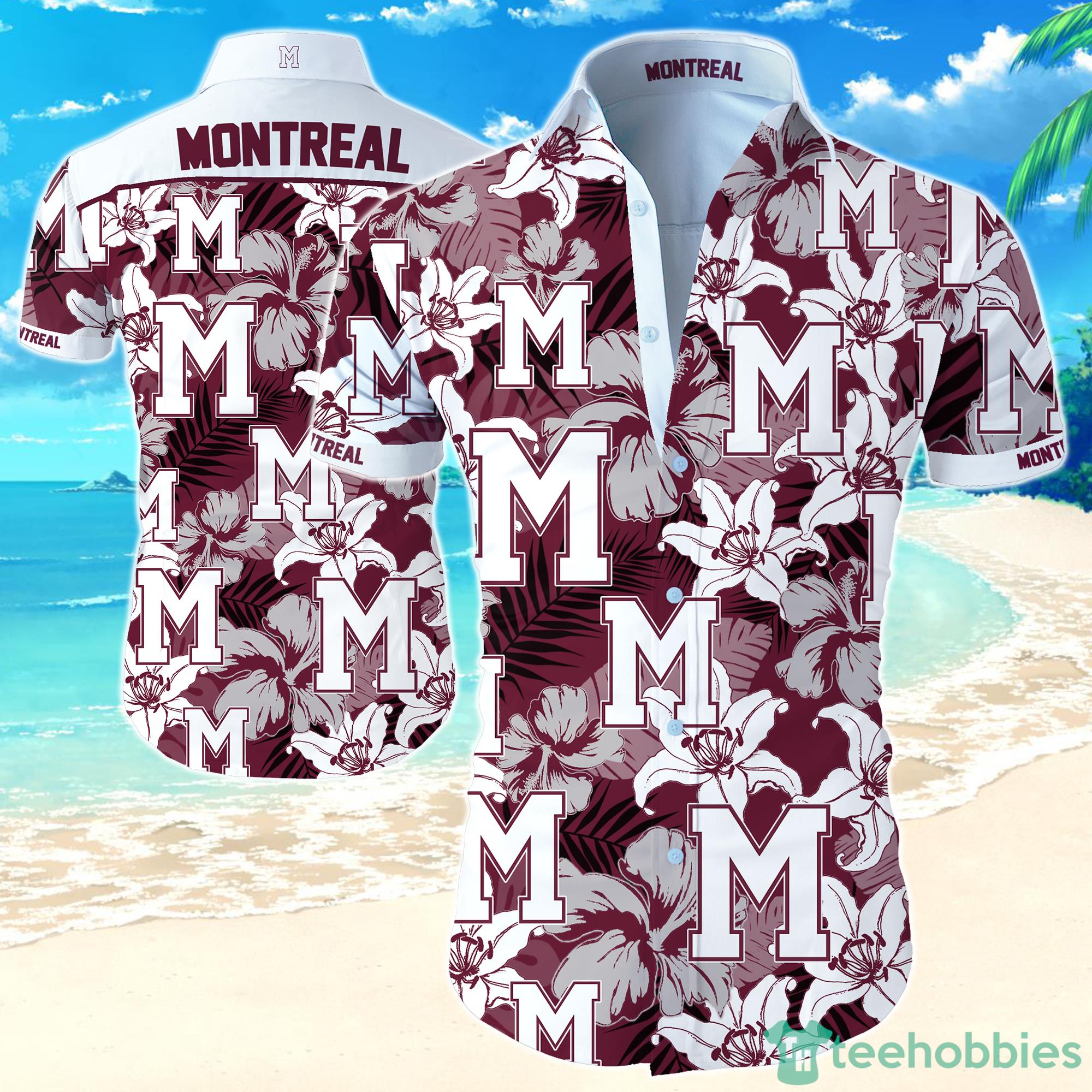 NHL Montreal Maroons Hawaiian Shirt For Men And Women Product Photo 1