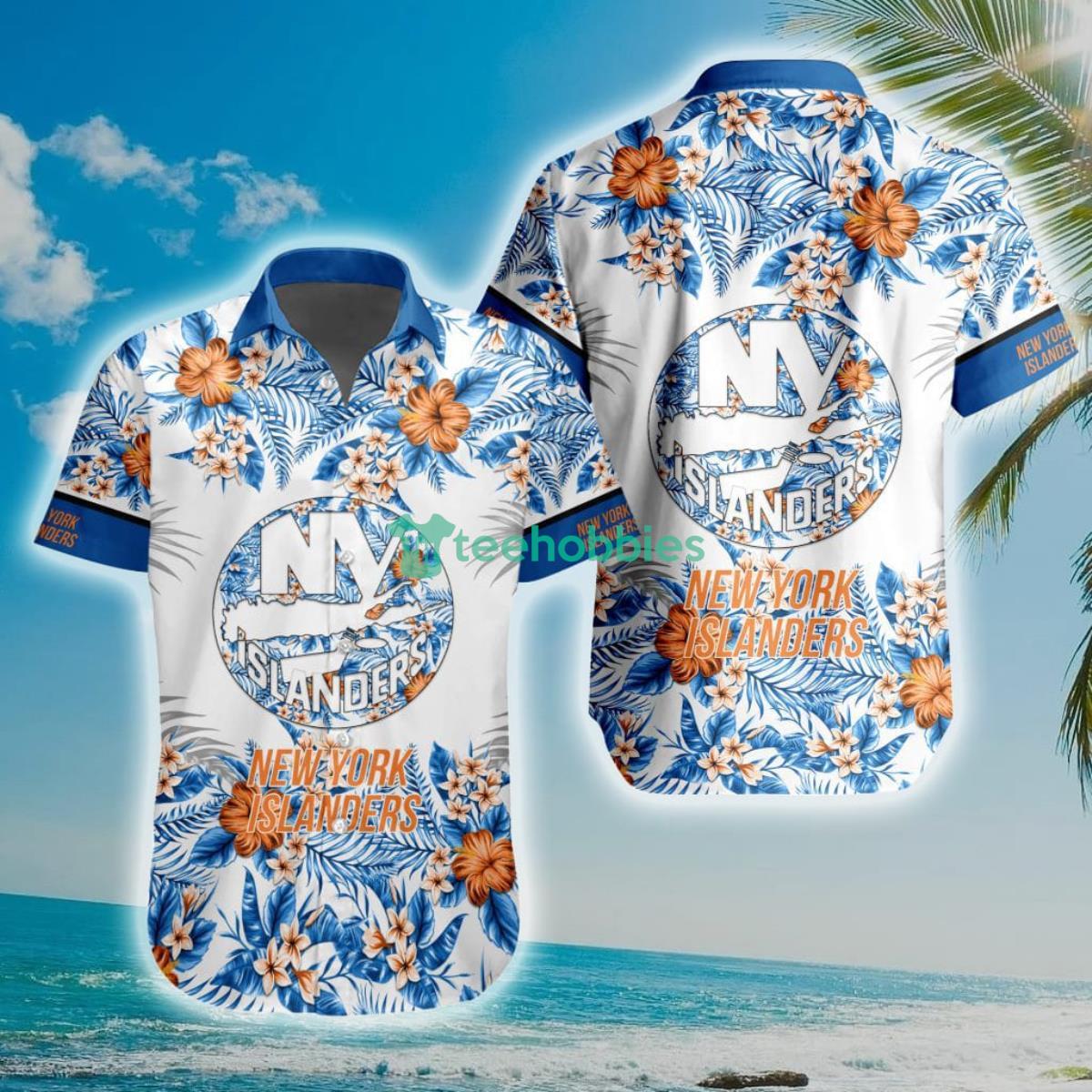 NHL New York Islanders Special Floral Hawaiian Shirt Product Photo 1