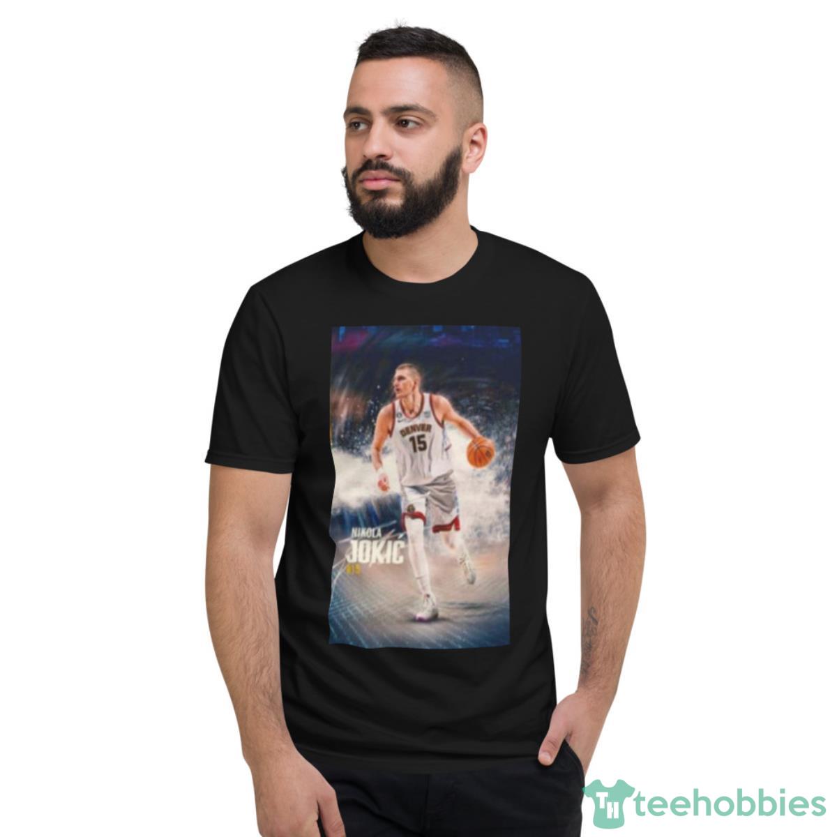 Nikola Jokic Denver Nuggets Playoffs 2023 Shirt - Short Sleeve T-Shirt