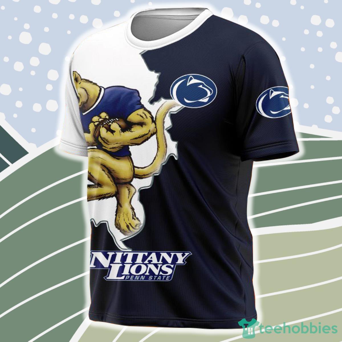 Nittany Lions Penn State NCAA Shirt 3D For Men And Women Product Photo 1