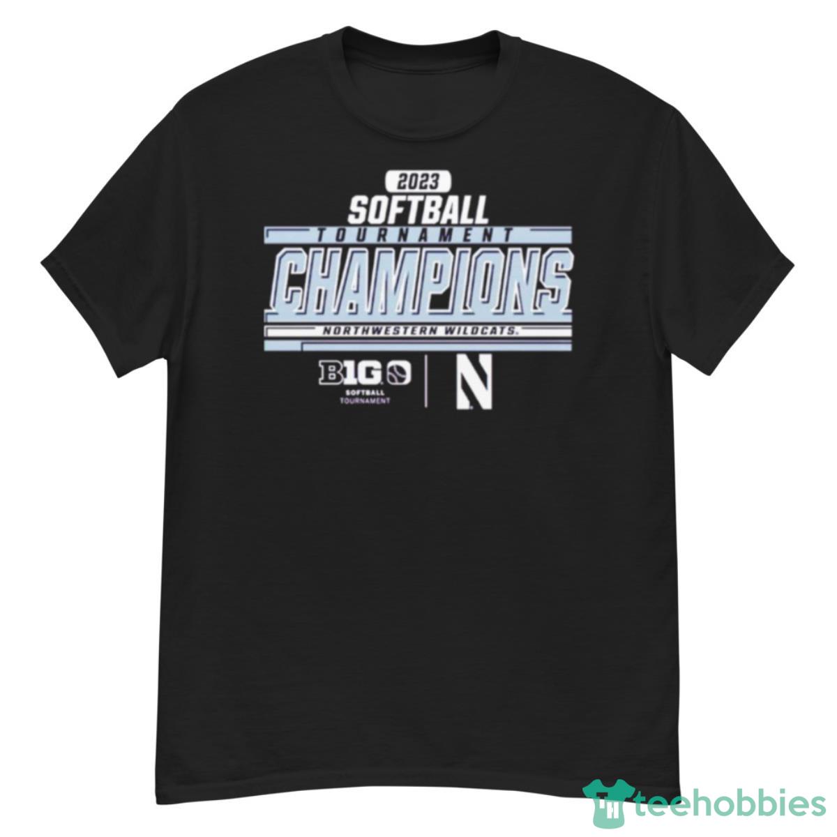 Northwestern Wildcats NCAA Big Ten Softball Conference Tournament Champions 2023 Shirt - G500 Men’s Classic T-Shirt
