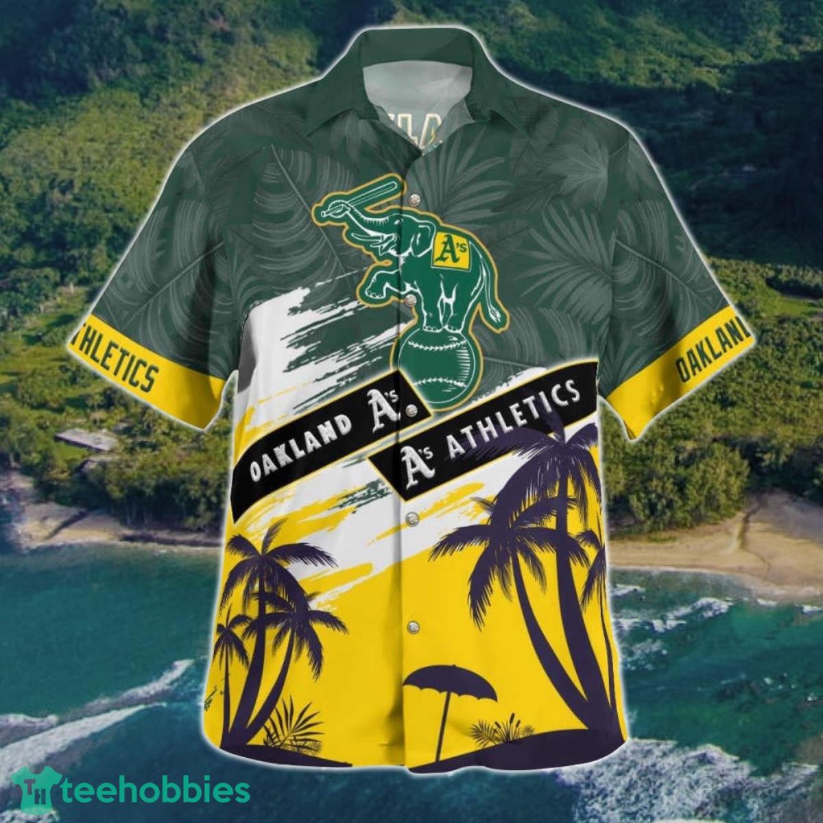 Oakland Athletics Tropical Vintage Hawaii Shirt Summer Aloha Shirt Product Photo 2