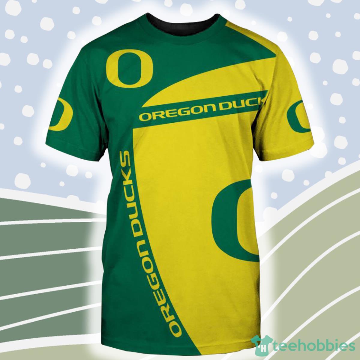 Oregon Ducks NCAA Shirt 3D For Fans Product Photo 1