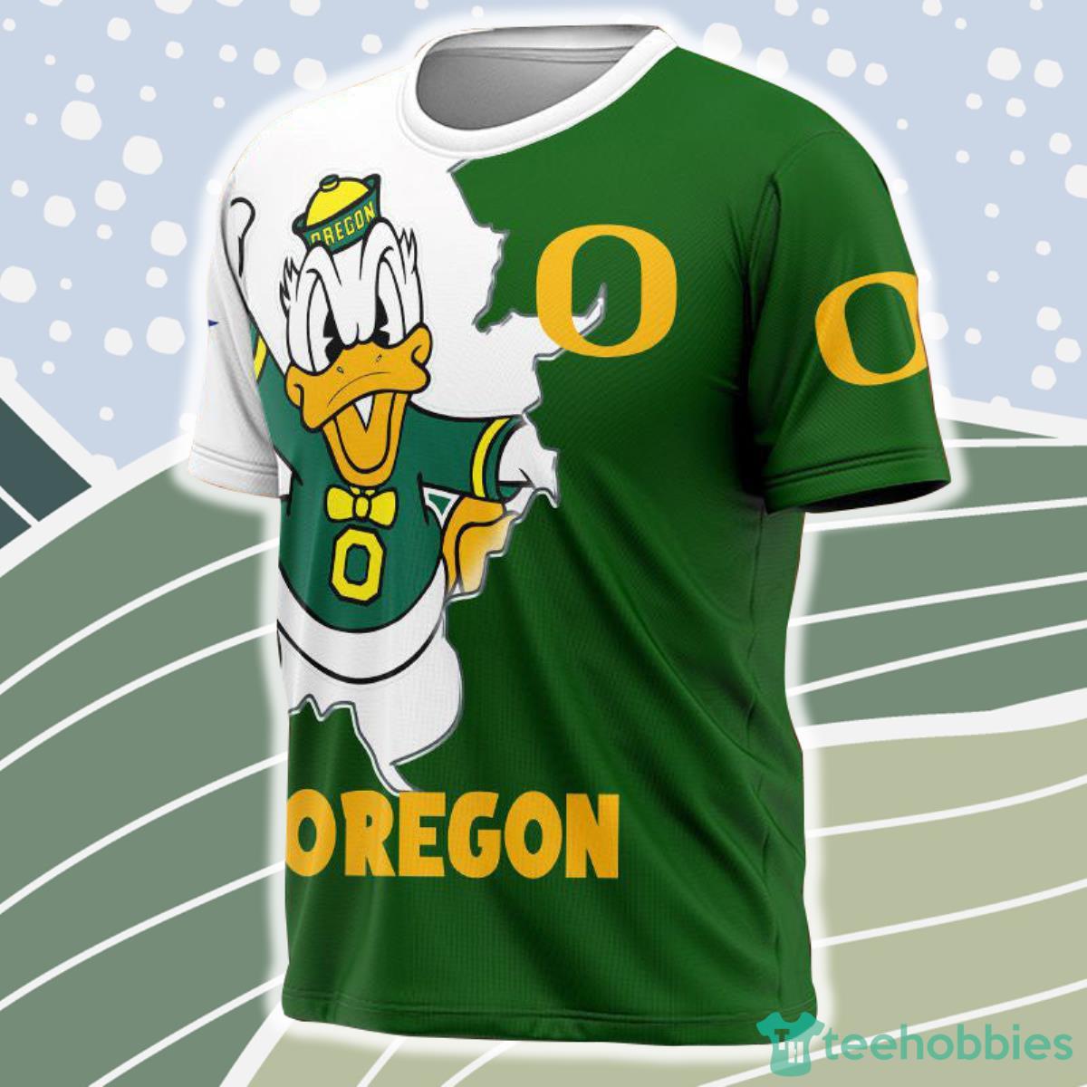 Oregon Ducks NCAA Shirt 3D For Men And Women Product Photo 1