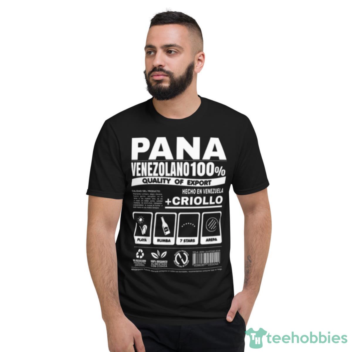 Pana Venezolano Funny Venezuela Shirt - Short Sleeve T-Shirt