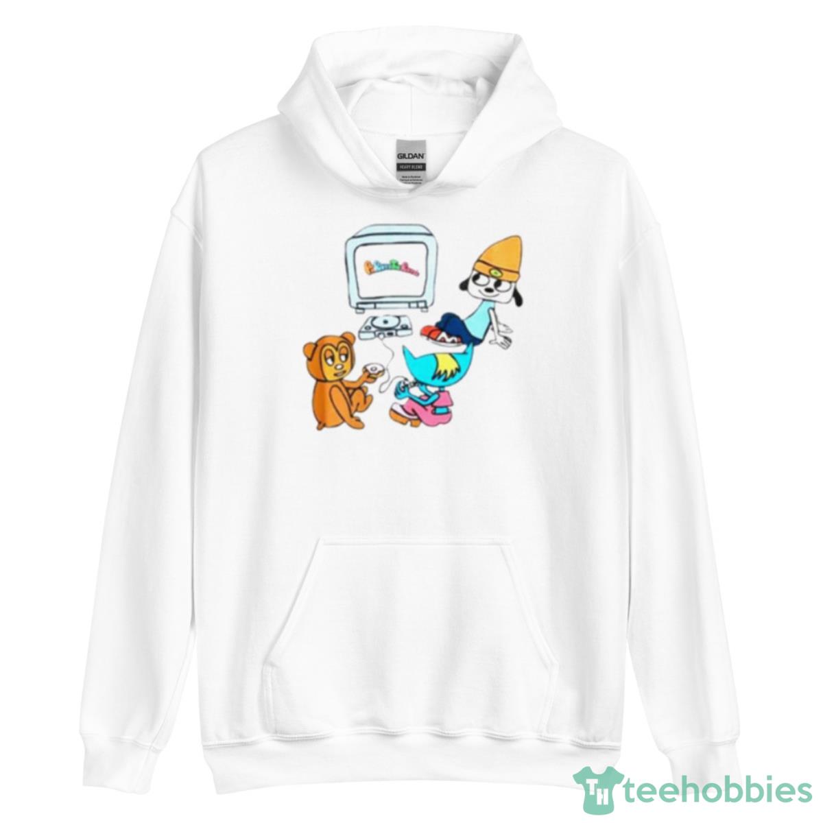 Parappa The Rapper Video Game Shirt - Unisex Heavy Blend Hooded Sweatshirt Parappa The Rapper Video Game Shirt - Unisex Heavy Blend Hooded Sweatshirt