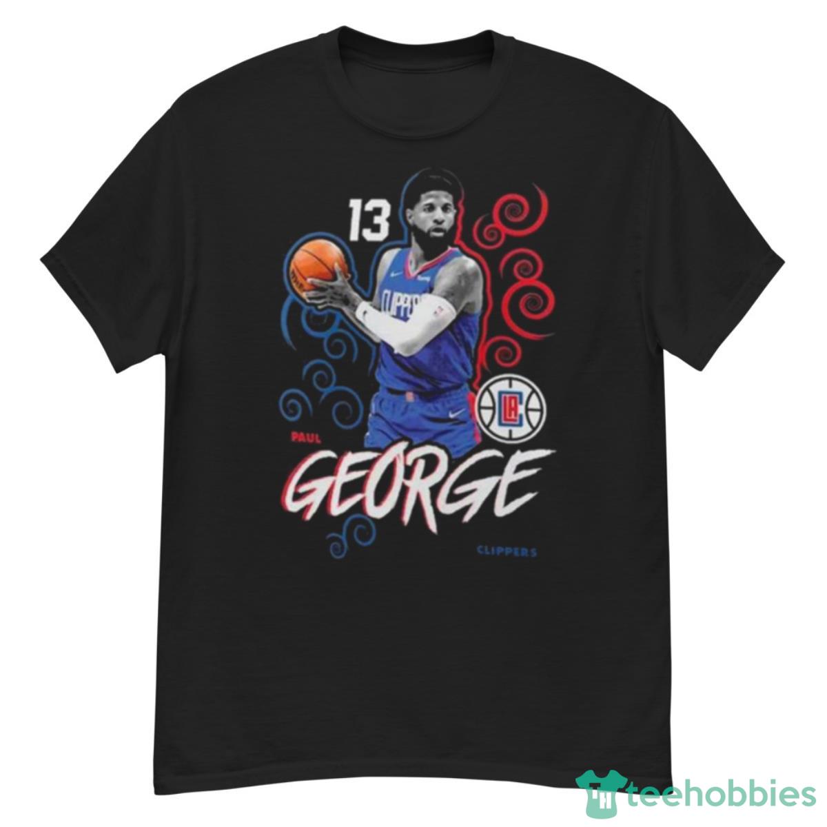 Paul George LA Clippers Player Name & Number Competitor T Shirt - G500 Men’s Classic T-Shirt