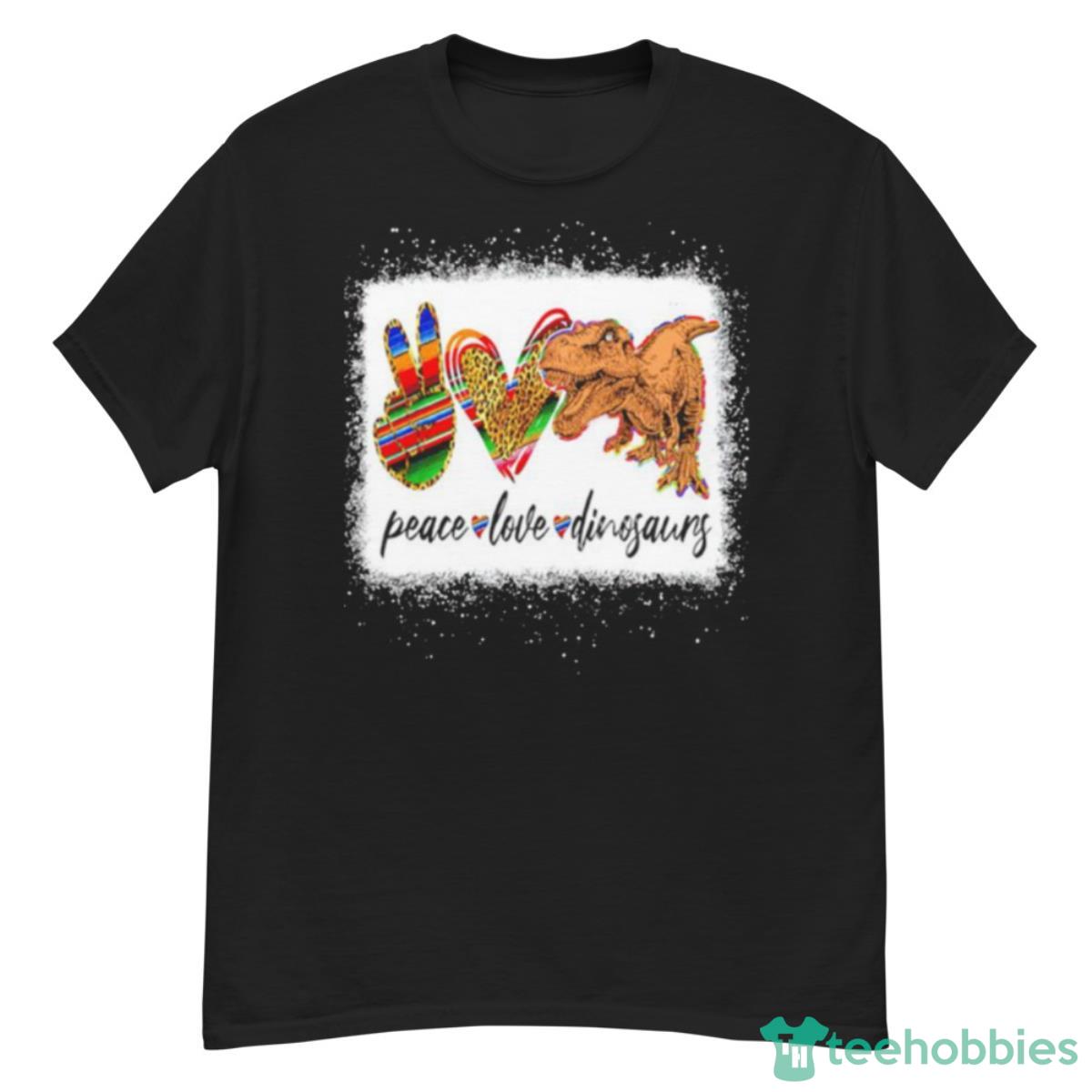Peace Love Dinosaurs Shirt - G500 Men’s Classic T-Shirt