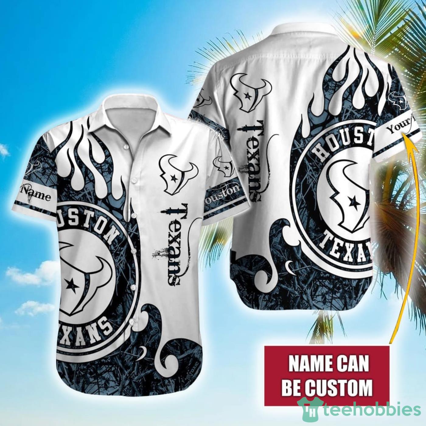 Personalized NFL Houston Texans Special Realtree Hunting Hawaiian Shirt Product Photo 1
