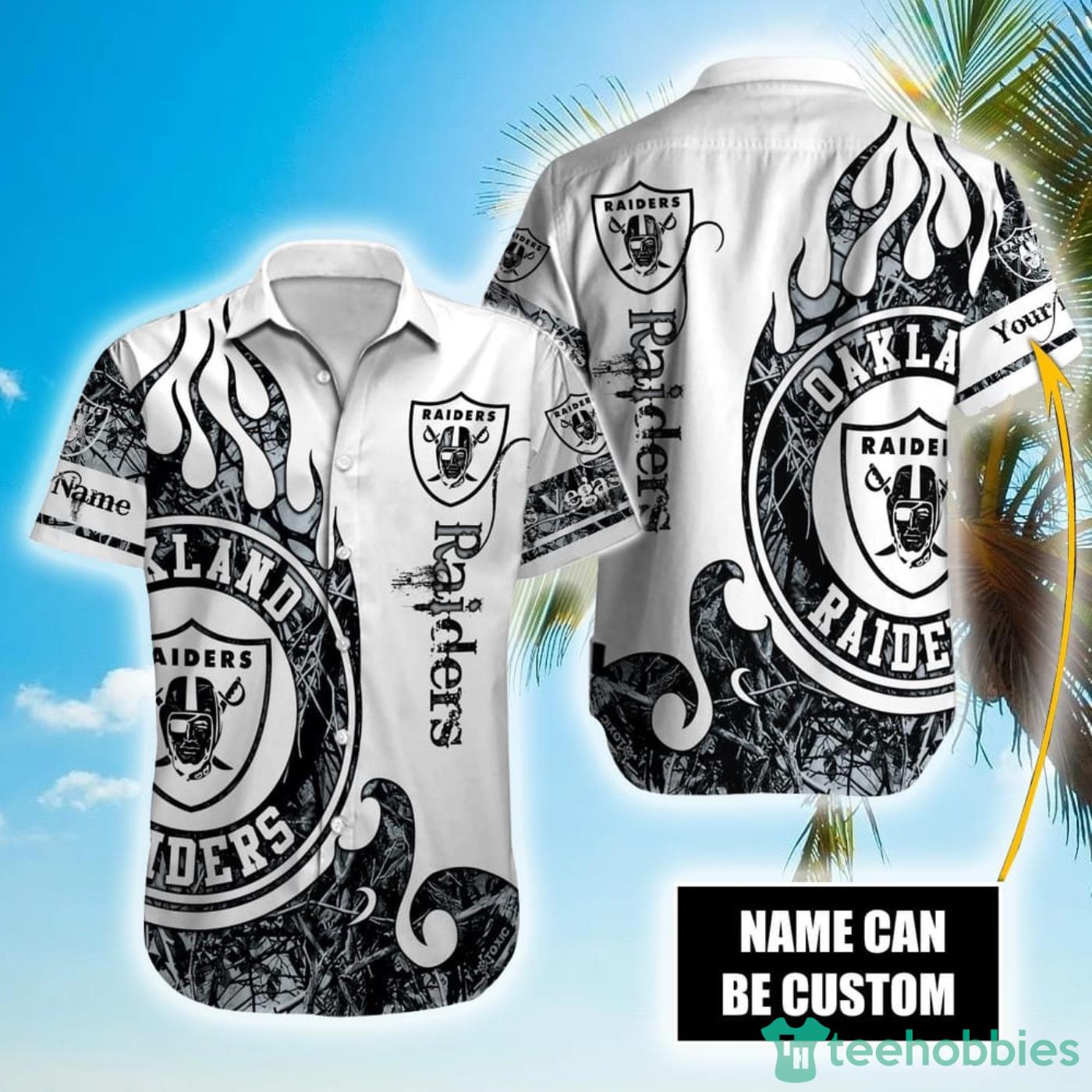 Personalized NFL Las Vegas Raiders Special Realtree Hunting Hawaiian Shirt Product Photo 1