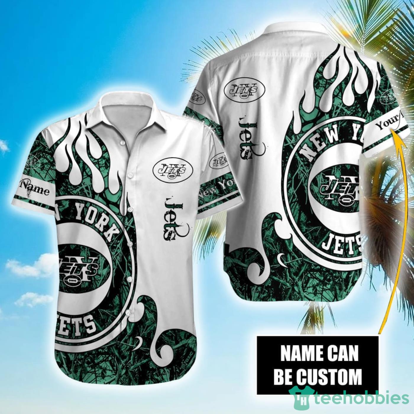 Personalized NFL New York Jets Special Realtree Hunting Hawaiian Shirt Product Photo 1