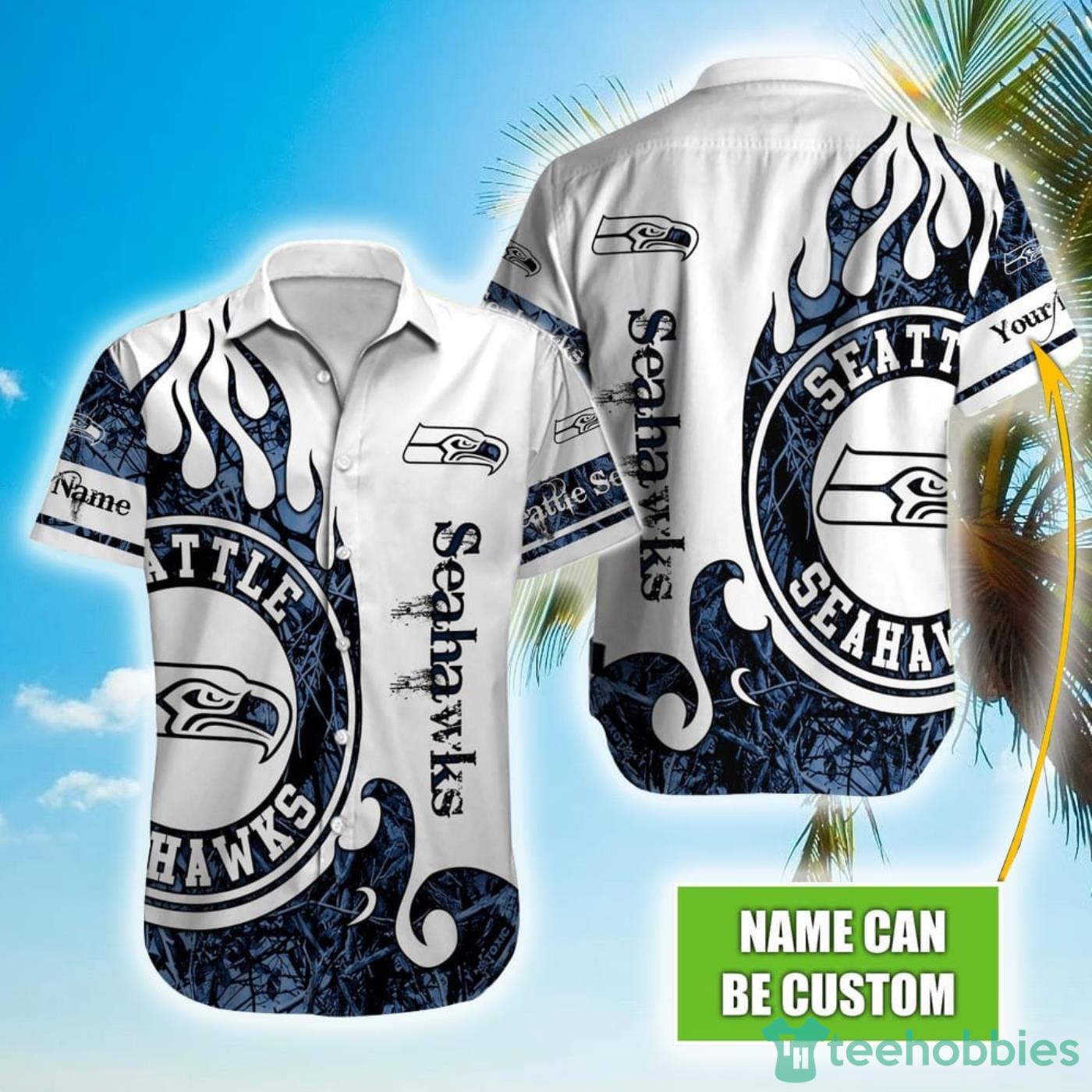 Personalized NFL Seattle Seahawks Special Realtree Hunting Hawaiian Shirt Product Photo 1