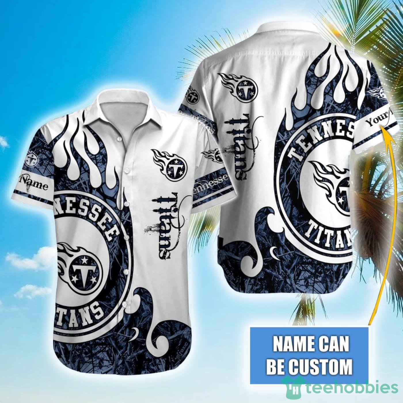 Personalized NFL Tennessee Titans Special Realtree Hunting Hawaiian Shirt Product Photo 1