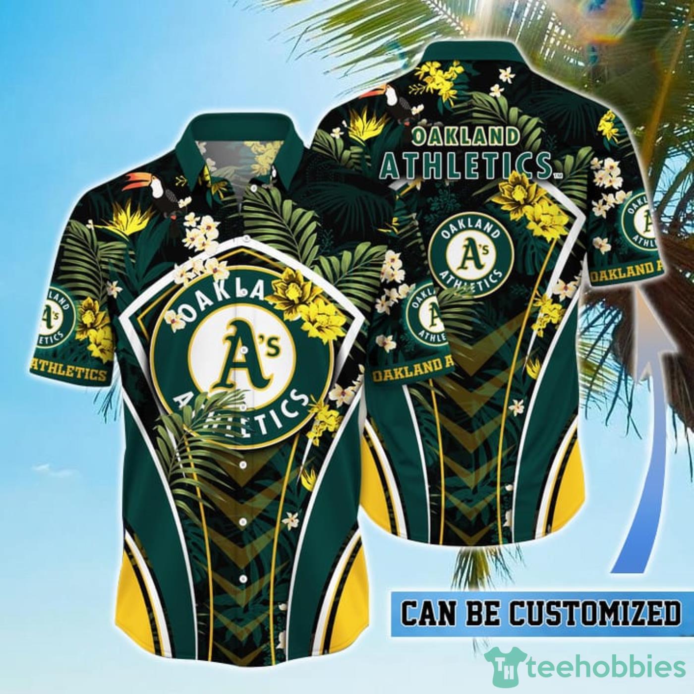 MLB Oakland Athletics Hawaiian Shirt Aloha Tropical Summer Gift For Coaches  Baseball