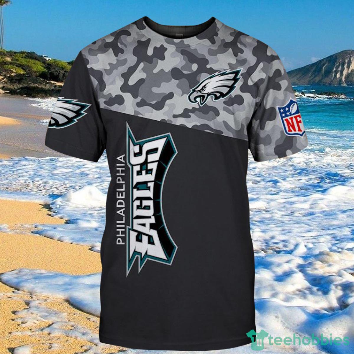Philadelphia Eagles Military Shirt 3D For Men And Women Product Photo 1