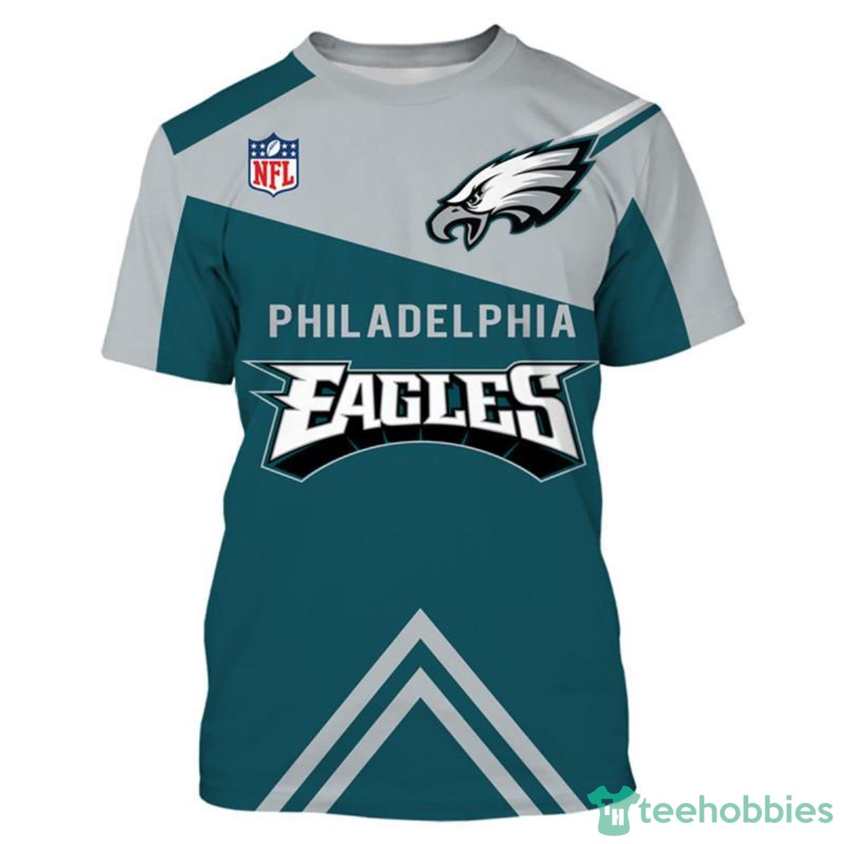 Philadelphia Eagles NFL 3D Shirt Vintage For Men And Women Product Photo 1