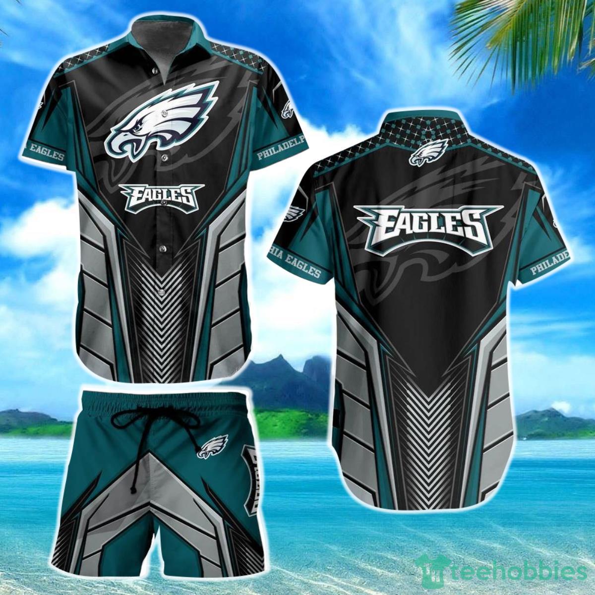 Philadelphia Eagles NFL Hawaiian Shirt Summer Gift For Sports Enthusiast Product Photo 1