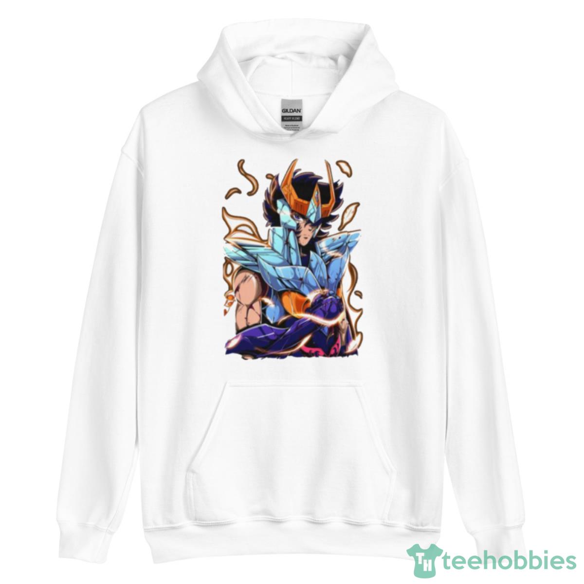 Phoenix Ikki Colored Saint Seiya Knights Of The Zodiac Shirt image Phoenix Ikki Colored Saint Seiya Knights Of The Zodiac Shirt - Unisex Heavy Blend Hooded Sweatshirt