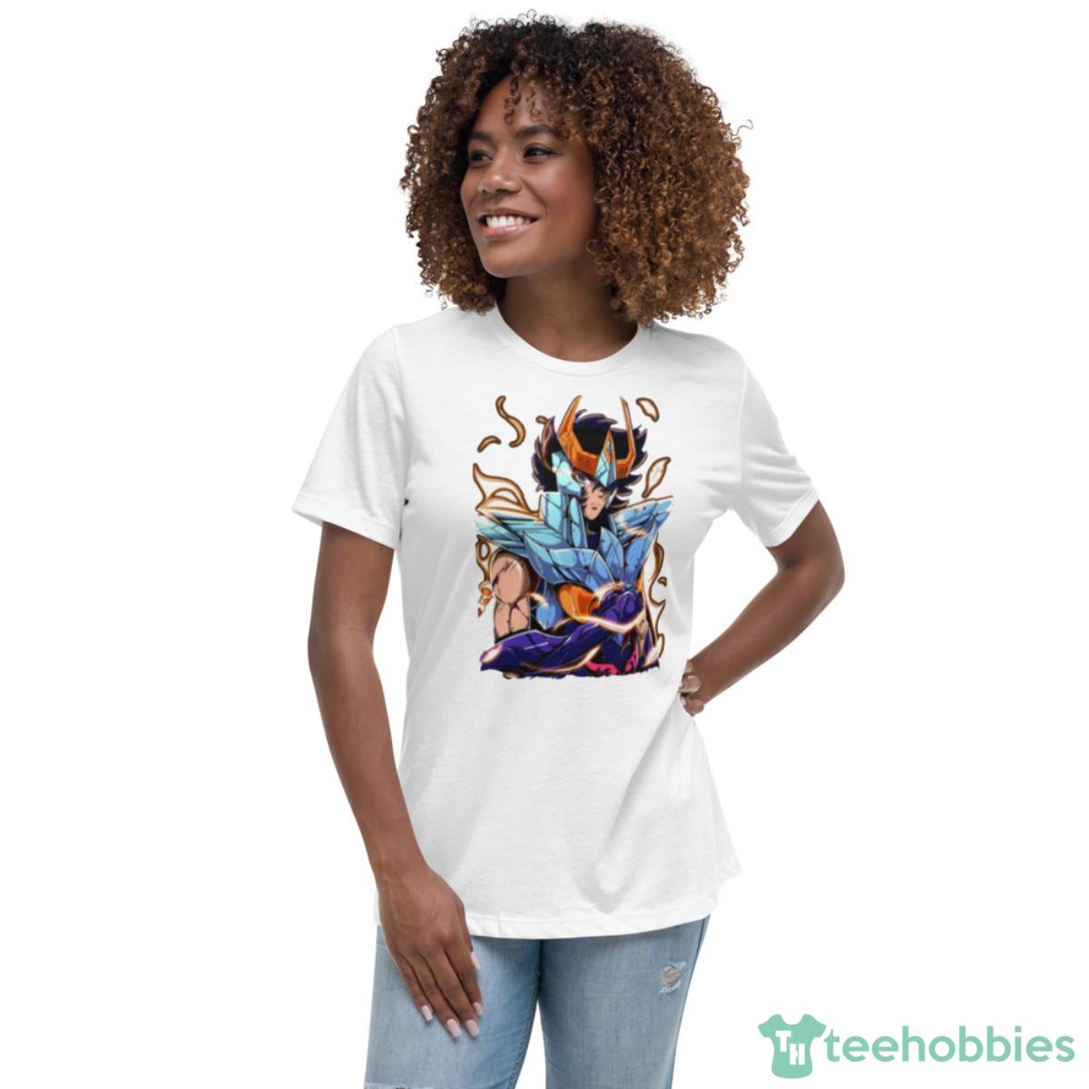 Phoenix Ikki Colored Saint Seiya Knights Of The Zodiac Shirt - Womens Relaxed Short Sleeve Jersey Tee Phoenix Ikki Colored Saint Seiya Knights Of The Zodiac Shirt - Womens Relaxed Short Sleeve Jersey Tee