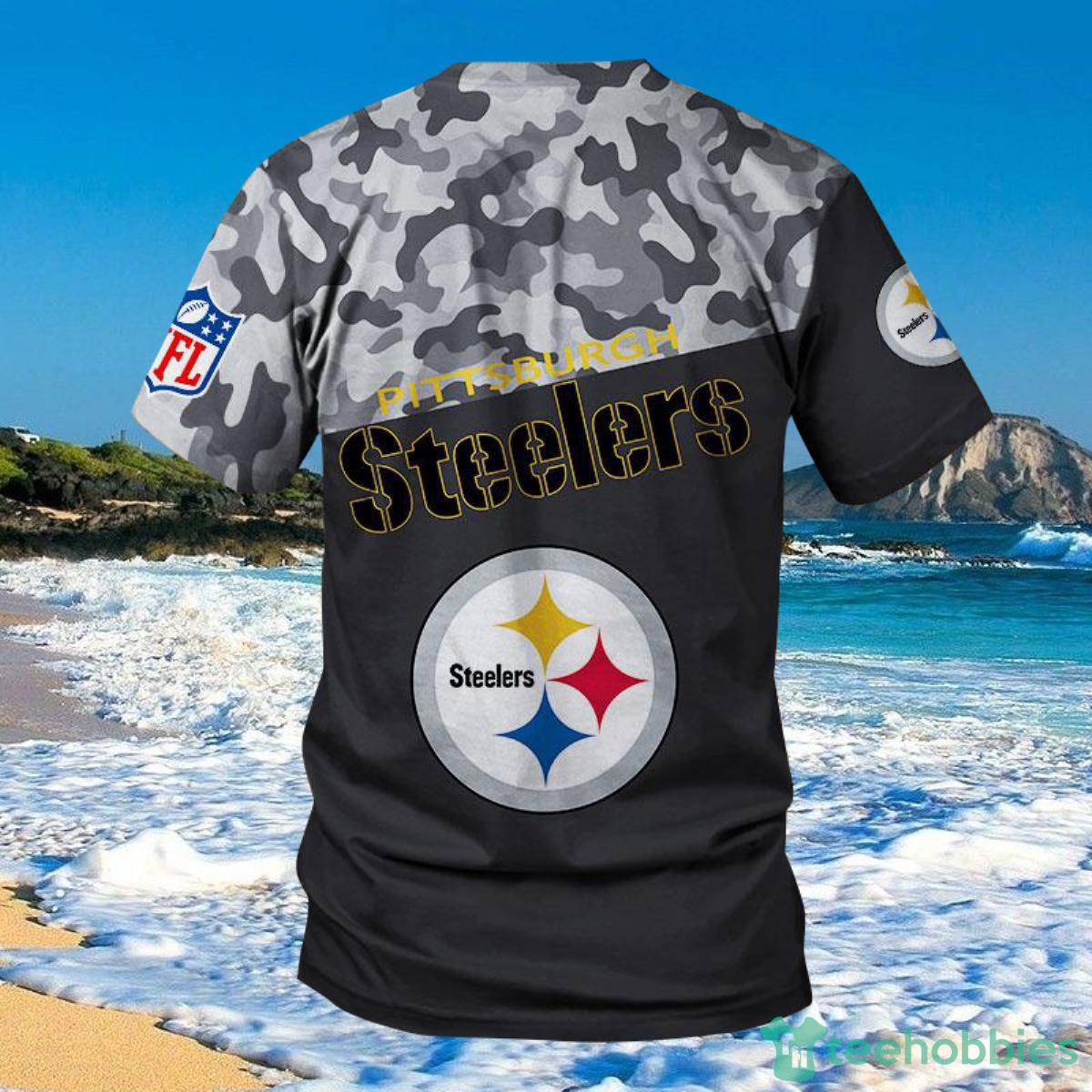 Pittsburgh Steelers Military Shirt 3D For Men And Women Product Photo 2