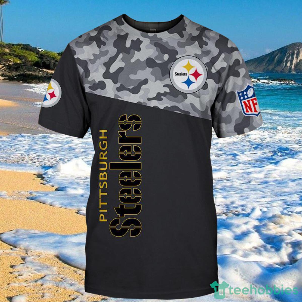 Pittsburgh Steelers Military Shirt 3D For Men And Women Product Photo 1