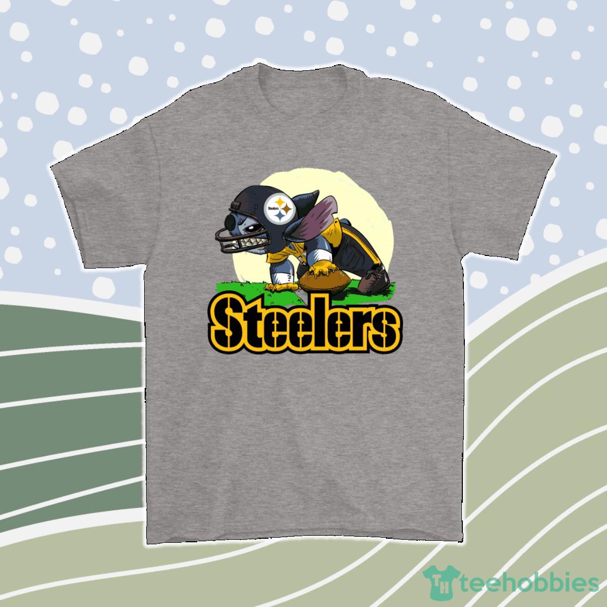 Pittsburgh Steelers Stitch Ready For The Football Battle Nfl Men Women T-Shirt, Hoodie, Sweatshirt Product Photo 1