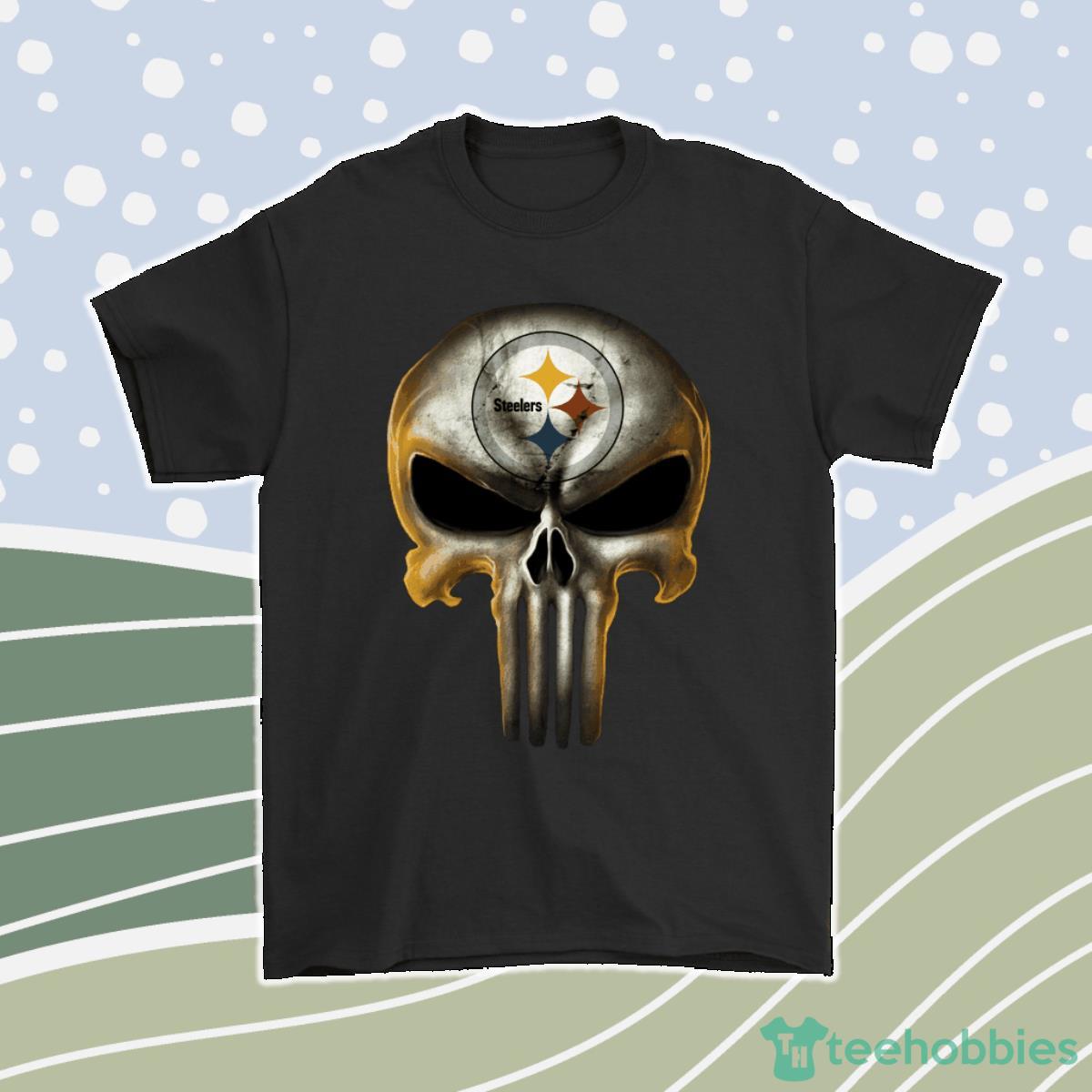 Pittsburgh Steelers Punisher New Skull Full 3D Hoodie All