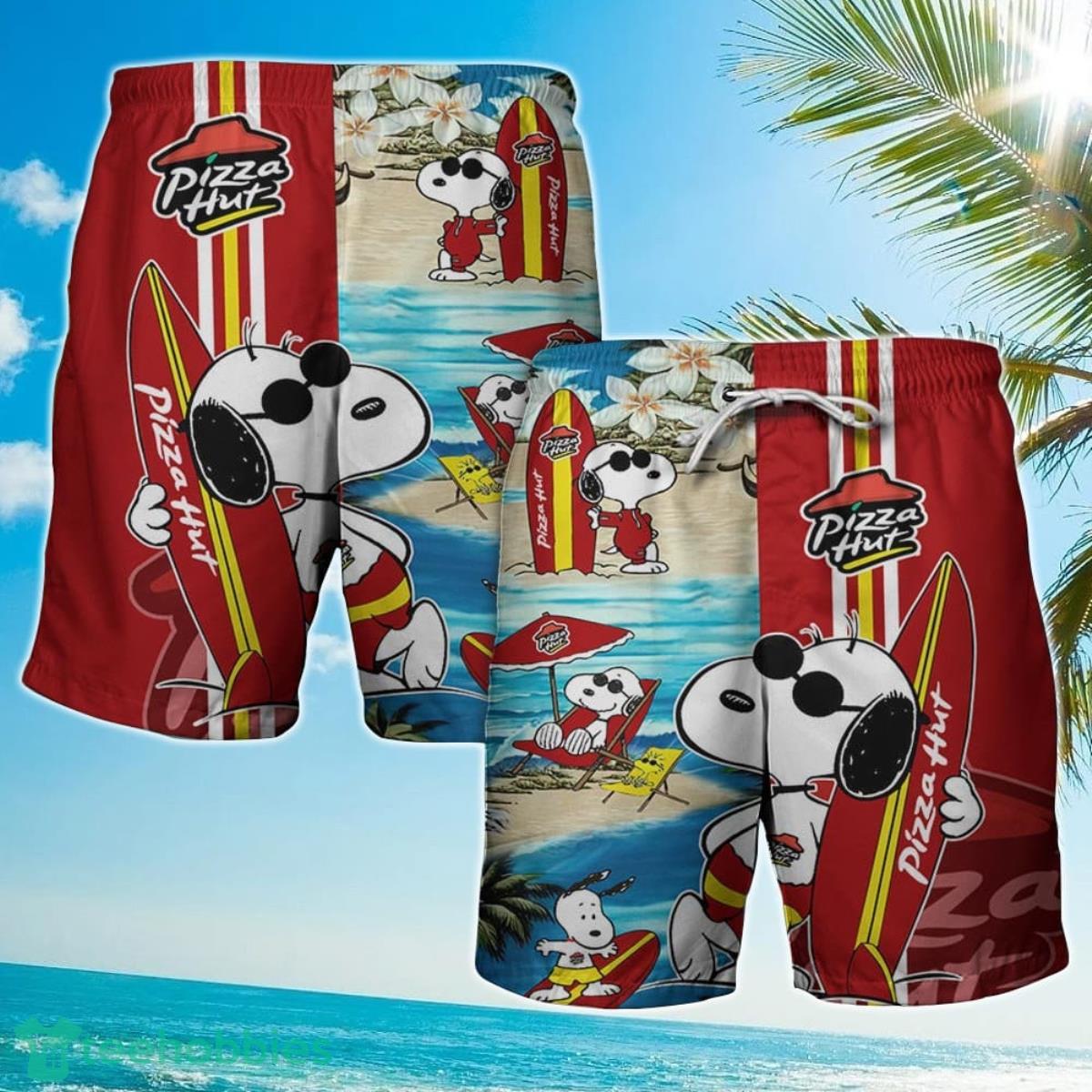 Pizza Hut Food Beach Hawaiian Shirt For Men And Women Product Photo 2