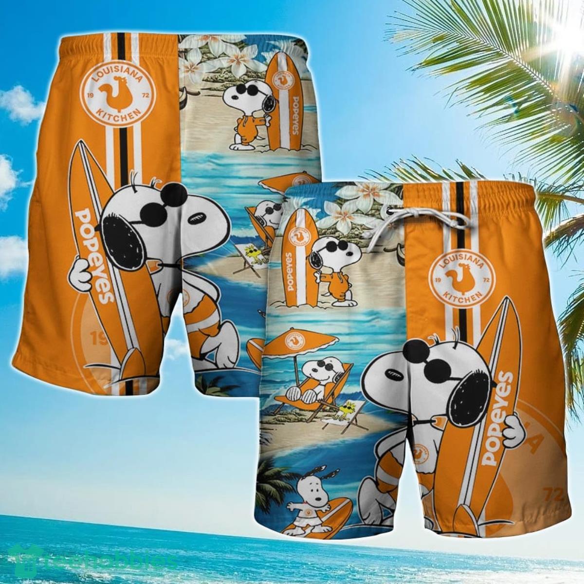Popeyes Food Beach Hawaiian Shirt For Men And Women Product Photo 2