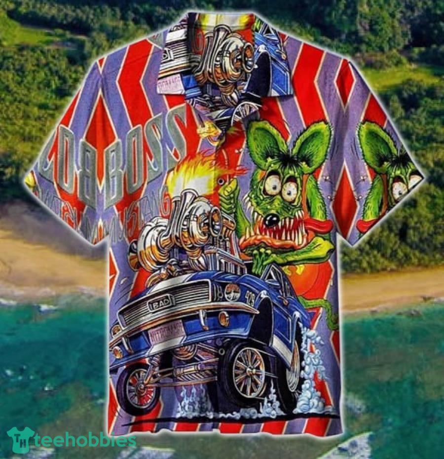 Rat Fink Rattail Hot Rod Hawaiian Shirt For Men And Women Product Photo 1