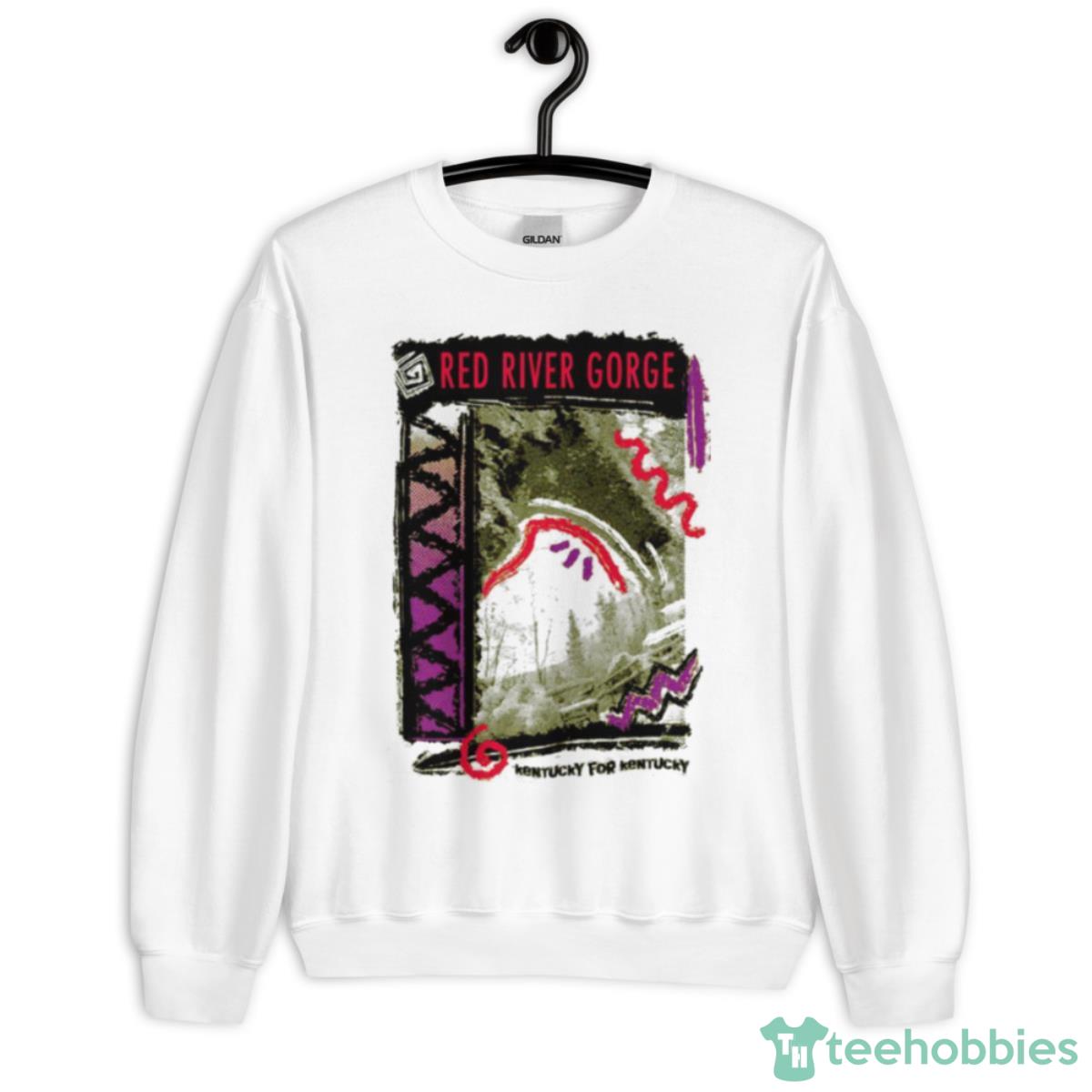 Red River Gorge Kentucky For Kentucky Shirt - Unisex Heavy Blend Crewneck Sweatshirt