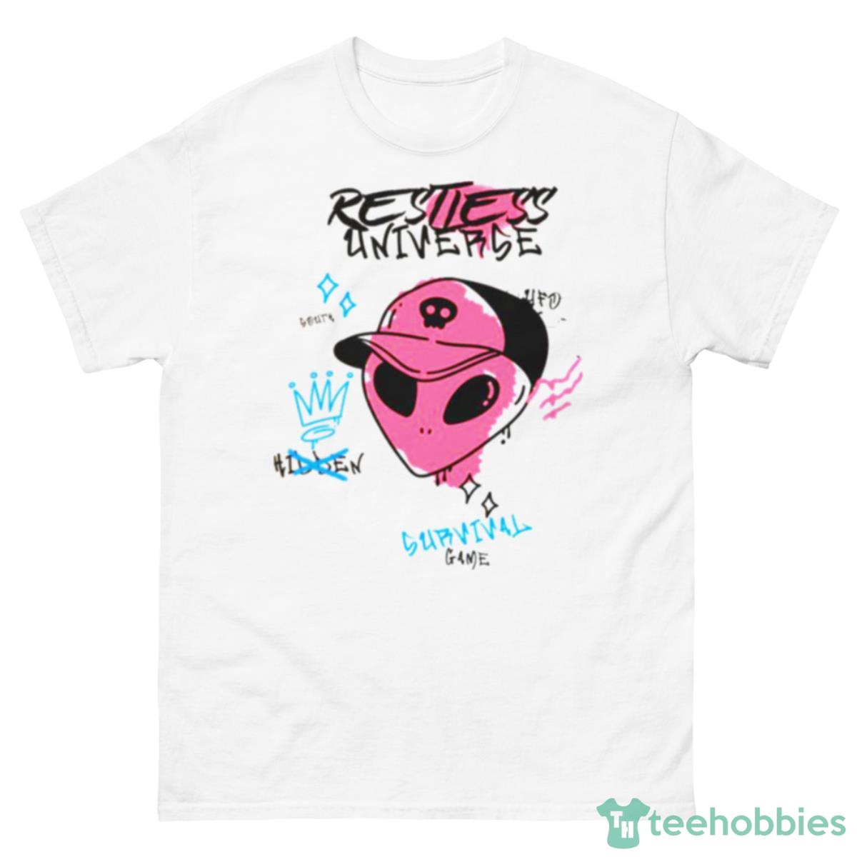 Restless Universe By Szpidersfm Aliens Ufos And All Extraterrestrial Spiritual Beings Shirt - 500 Men’s Classic Tee Gildan