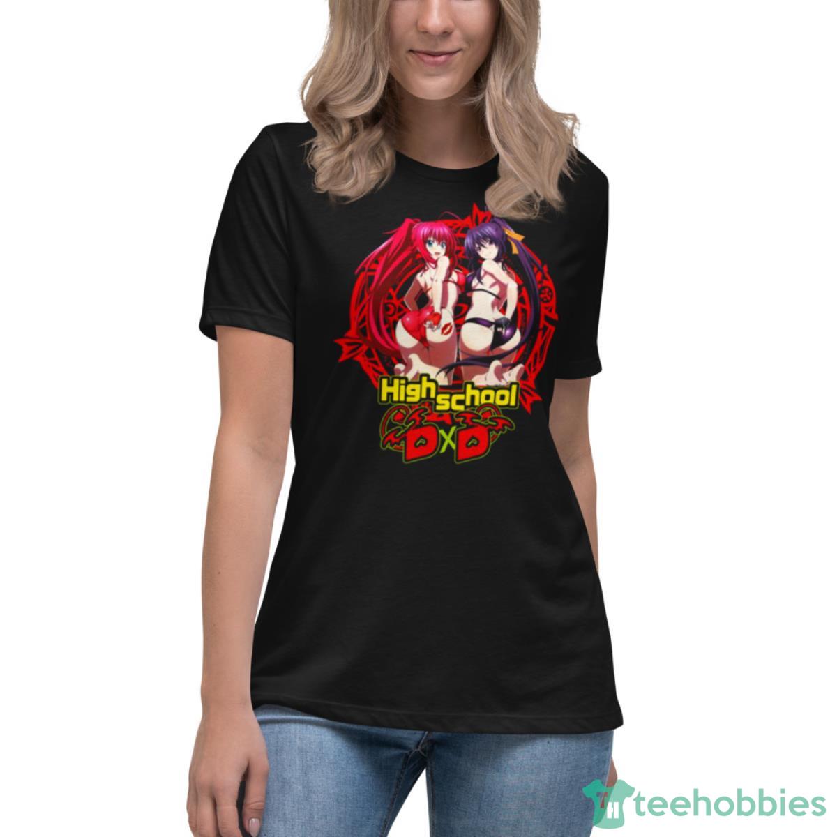 Rias & Akeno The Girls In High School Dxd Anime Unisex T-shirt - Teeruto