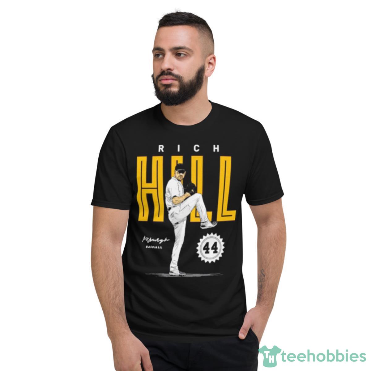 Rich Hill Pittsburgh Card Shirt - Short Sleeve T-Shirt