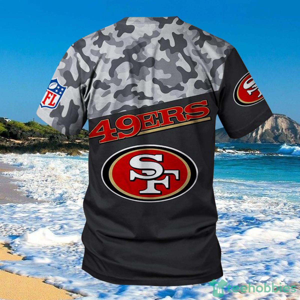 San Francisco 49ers Military Shirt 3D For Men And Women Product Photo 2