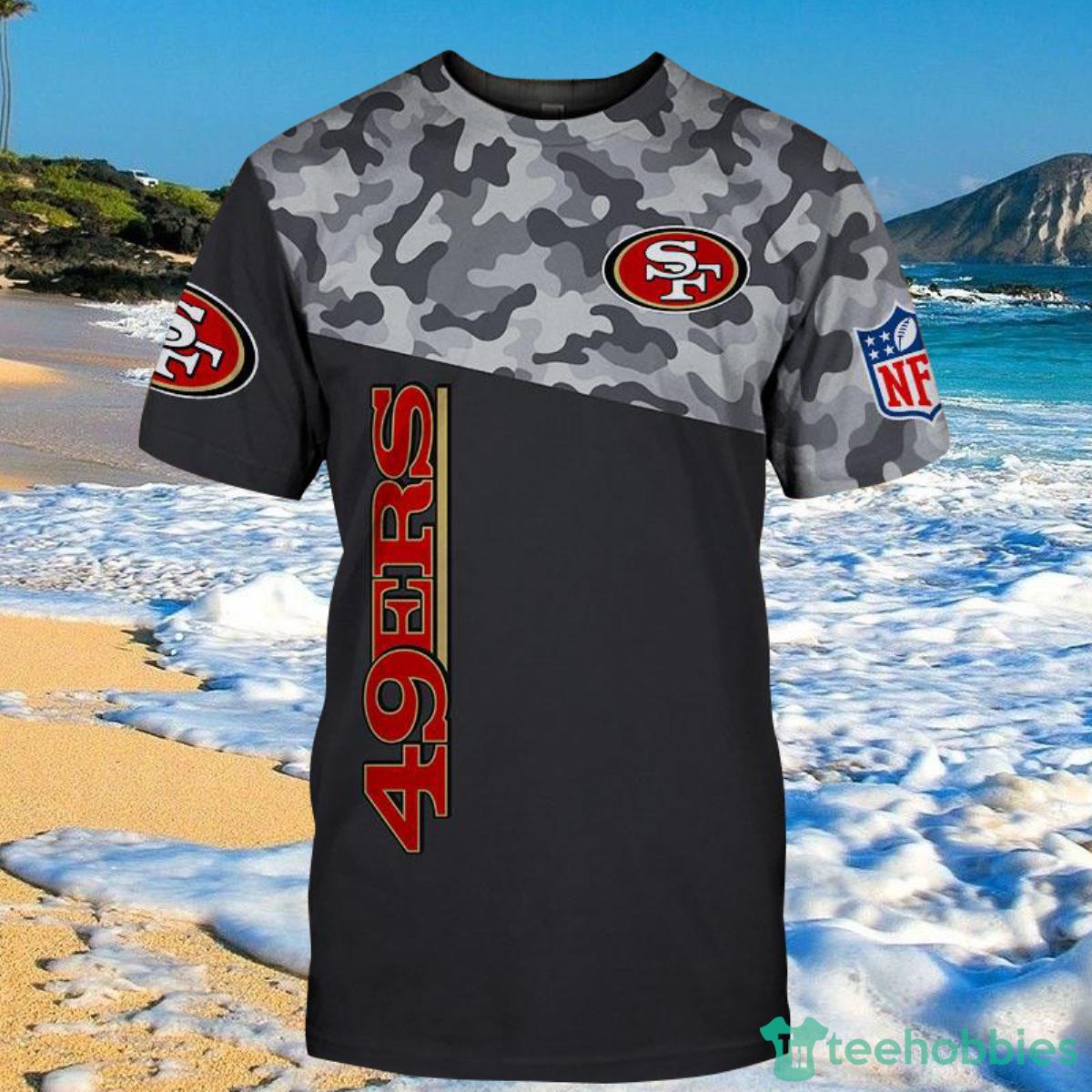 San Francisco 49ers Military Shirt 3D For Men And Women Product Photo 1