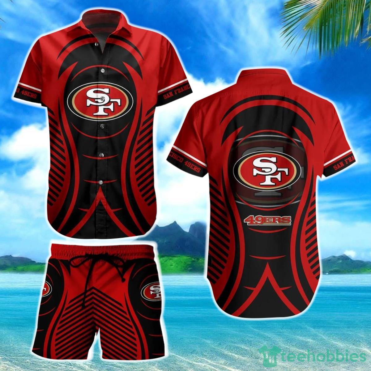 San Francisco 49ers NFL Hawaiian Shirt And Short New Collection Summer Best Gift For Big Fans Product Photo 1