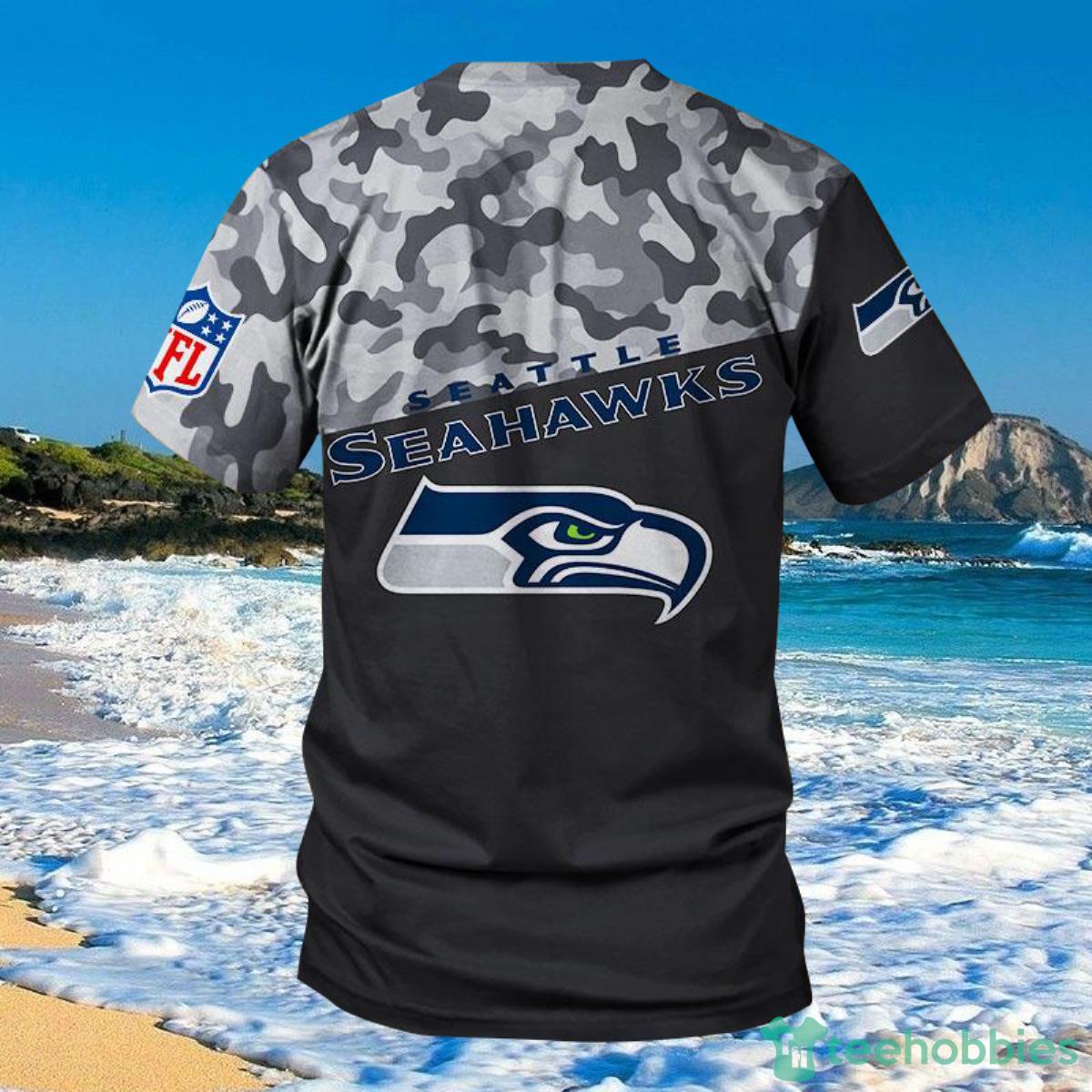 Seattle Seahawks Military Shirt 3D For Men And Women Product Photo 2