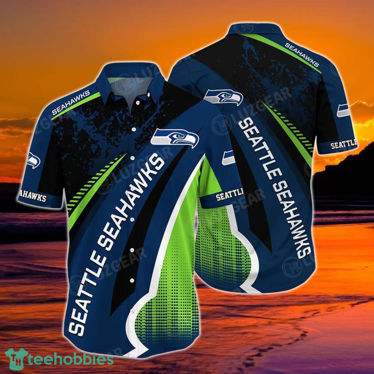 Seattle Seahawks NFL Hawaiian Shirt 3D Trending Best Gift For Fans Product Photo 1