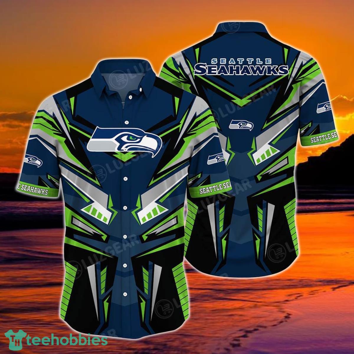 Seattle Seahawks NFL Hawaiian Shirt 3D Trending Summer For Awesome Fans Product Photo 1