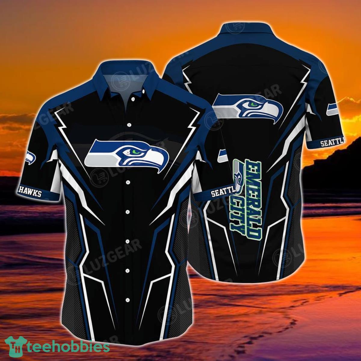 Seattle Seahawks NFL Hawaiian Shirt 3DTrending Best Gift For Fans Product Photo 1