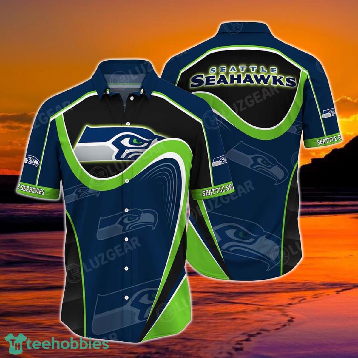 Seattle Seahawks NFL Hawaiian Shirt New 3D Trending Best Gift For Fans Product Photo 1