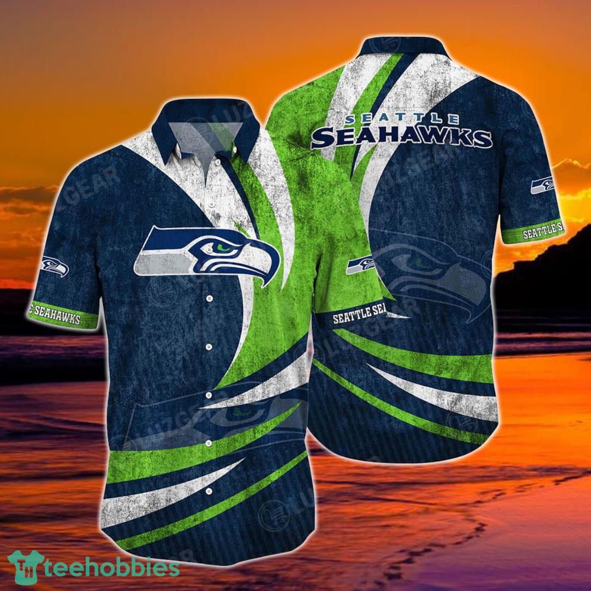 Seattle Seahawks NFL Hawaiian Shirt Short Style Hot Trending Summer For Awesome Product Photo 1