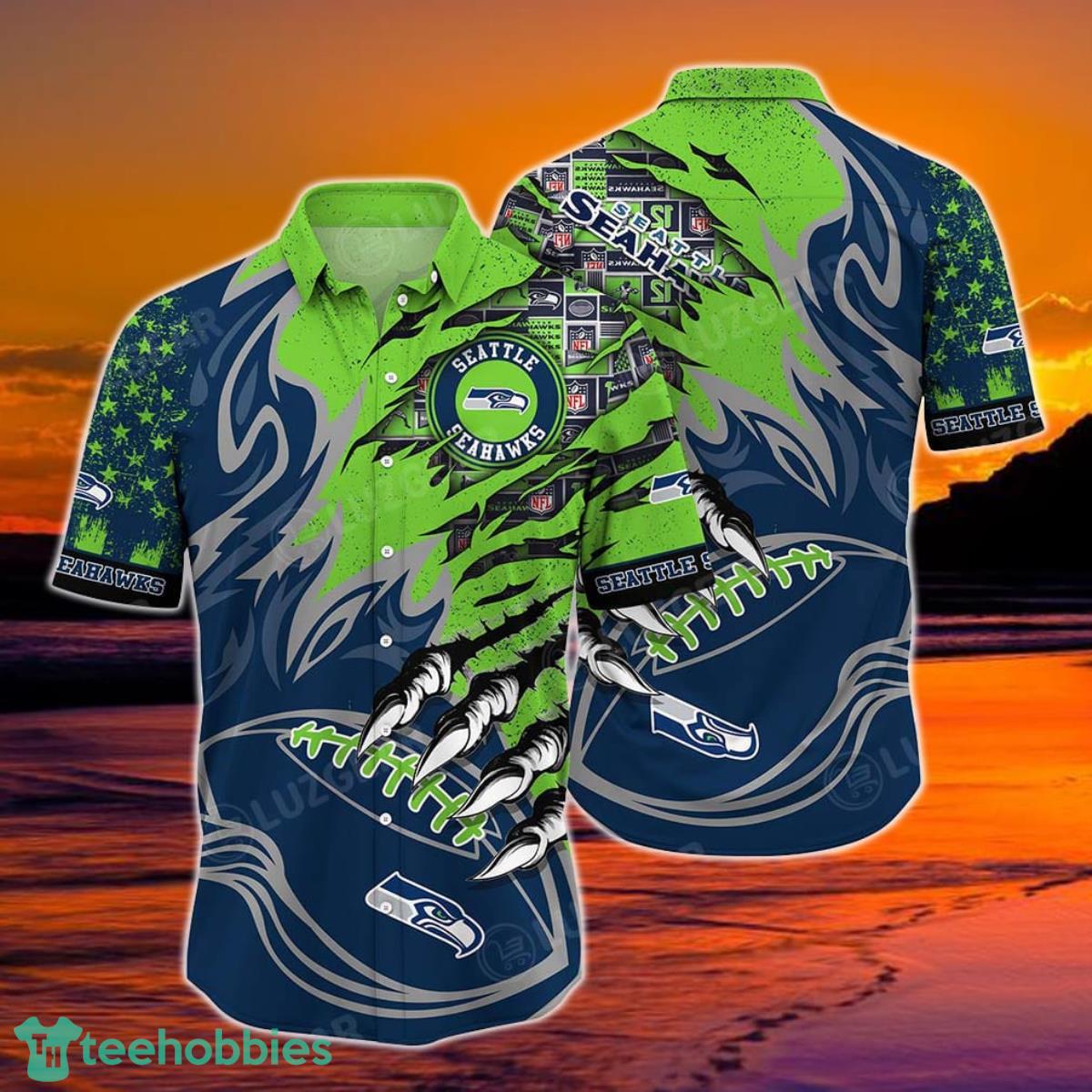Seattle Seahawks NFL Hawaiian Shirt Style Vintage Summer Beach Shirt Best Gift For Fans Product Photo 1