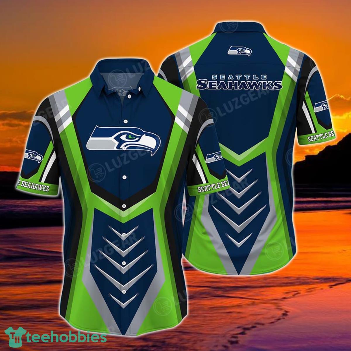 Seattle Seahawks NFL Hawaiian Shirt Trending Best 3D Gift For Fans Product Photo 1