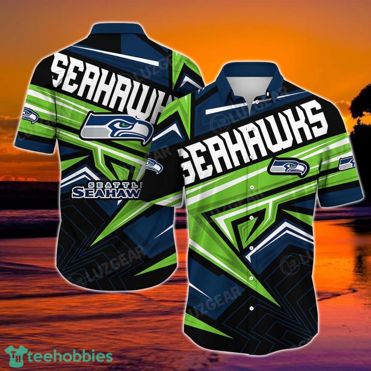 Seattle Seahawks NFL Hawaiian Shirt, Trending Summer For Sports Fans Product Photo 1